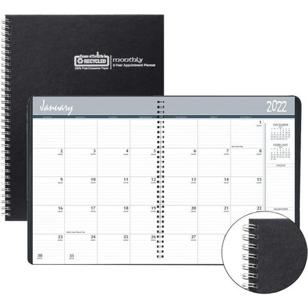 HOUSE OF DOOLITTLE Planner, Mthly, 2Yr, 8X11 HOD262092